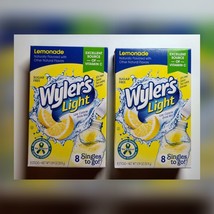 Wyler’s Light Lemonade Drink Mix Sugar Free Vitamin C 16 PACKETS SAME-DA... - £7.89 GBP