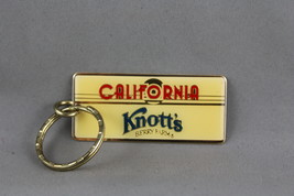 Vintage Keychain - Knotts Berry Farm California License Plate - Metal Keychain - £15.18 GBP
