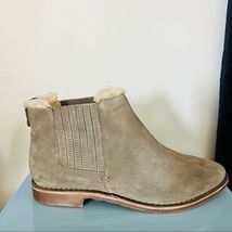 SEYCHELLES Pool Cozy Suede Fur Bootie, Ankle Bootie, Tan/Brown, Size 10,... - $59.00