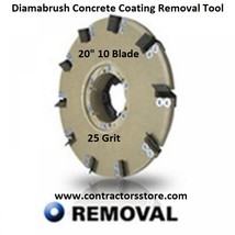 20&quot; Concrete Removal Tool Epoxies, Mastic, Adhesives, Thin-Set, Thin Mil  25 Gri - £458.49 GBP