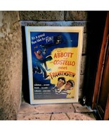  ABBOTT &amp; COSTELLO MEET FRANKENSTEIN Universal MONSTERS Masterprint Post... - $1,074.39 MXN