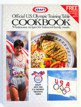 Kraft Official U.S. Olympic Training Table Cookbook (1992) Commemorative Edition - £3.87 GBP