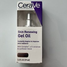 CeraVe Skin Renewing Gel Oil Ceraplex 5 Ceramide Boost Sunflower blend 1 Oz - £18.52 GBP