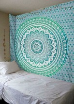 Mandala Tapestry Indian Wall Hanging Decor Bedspread Throw Bohemian Hippie - £12.26 GBP+