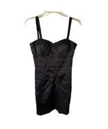 90s Y2k XOXO Black stretch LBD little black dress studded size juniors 3/4 - £20.43 GBP