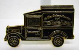 Department 56 Christmas Village Express Delivery Truck Van Lapel Pin 1.5... - $4.94