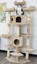73&quot; TALL DENVER CAT TREE, &quot;1&quot; COLOR CHOICE-*FREE SHIPPING IN THE U.S.* - £167.43 GBP