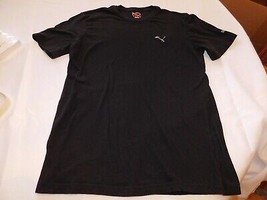 Men&#39;s Puma Sport Lifestyle short sleeve t shirt M medium Black GUC MED pre owned - £10.04 GBP