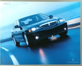 2004 Lincoln LS sales brochure catalog 2nd Edition US 04 V8 Sport Ultimate - $10.00