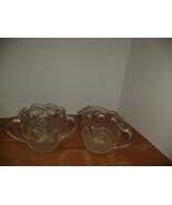 St Genevieve By Bartlette-Collins Creamer &amp; Sugar Bullseye Cane Pattern ... - $29.99