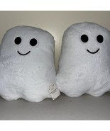 LOT OF TWO Bullseye&#39;s Playground Halloween Ghost Plush Pillow 14&quot;x12&quot; - $338.51 MXN