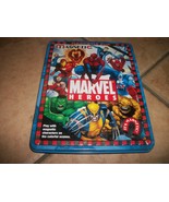 marvel heros magnet toy tin 15 magnets - $17.83 CAD