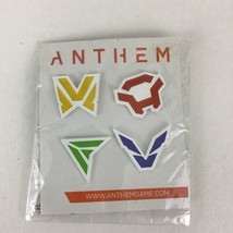 Anthem Bioware Pin Set Video Game Merchandise EA 4pc New 2019 Electronic... - £11.79 GBP