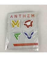 Anthem Bioware Pin Set Video Game Merchandise EA 4pc New 2019 Electronic... - £11.60 GBP
