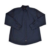 F/x Fusion men&#39;s long sleeve textured tonal shirt Blue - $46.94 CAD