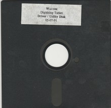 Digitizing Tablet ~Driver &amp; Utility Disk by Wacom 5/7/91 - $15.84