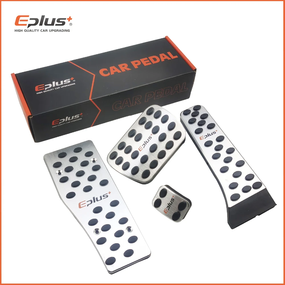 EPLUS Car Throttle Pedal Accessories Interior Parts Aluminum Original Po... - $21.61+