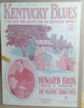 Sheet Music Kentucky Blues, I’ve Got The Blues For My Kentucky Home by Gaskill - £7.84 GBP