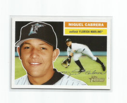 Miguel Cabrera (Florida Marlins) 2005 Topps Heritage Card #314 - £7.46 GBP