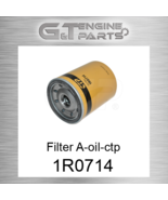 1R0714 FILTER A-OIL-CTP (9N-6007) fits CATERPILLAR (NEW AFTERMARKET) - $195.42 MXN