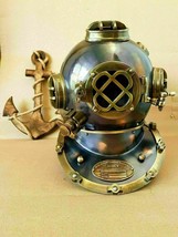 Scuba Deep SCA Antique Divers Antique Helmet Gift Diving Helmet US Navy Gift - £191.09 GBP