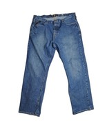 Ariat Rebar M4 Relaxed Boot Jeans Blue Denim Loop Lock Workwear Size 42 ... - $49.45