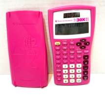 Texas Instruments TI 30XIIS Pink Scientific Calculator with Cover Works - $12.60