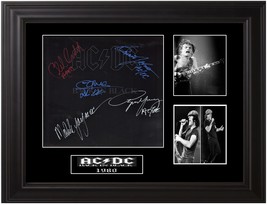 AC/DC Autographed LP &quot;Back In Black&quot; - £511.30 GBP