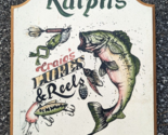 Ralph&#39;s Collectibles Craig&#39;s Lures &amp; Reels Vintage Plastic Sign 11x16 - £37.64 GBP