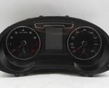 Speedometer Cluster 81K MPH Multifunction Indicator 2015-2017 AUDI Q3 OE... - £215.32 GBP