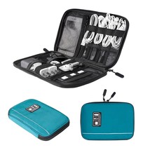 BAGSMART Electronics Organizer Travel Case, Small Travel Cable Organizer Bag for - £25.54 GBP