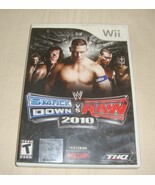 Wii SmackDown vs. Raw 2010  with Manual - $167.02 MXN