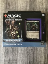 Magic: The Gathering Universes Beyond Warhammer 40K Commander Necron Dyn... - £95.64 GBP