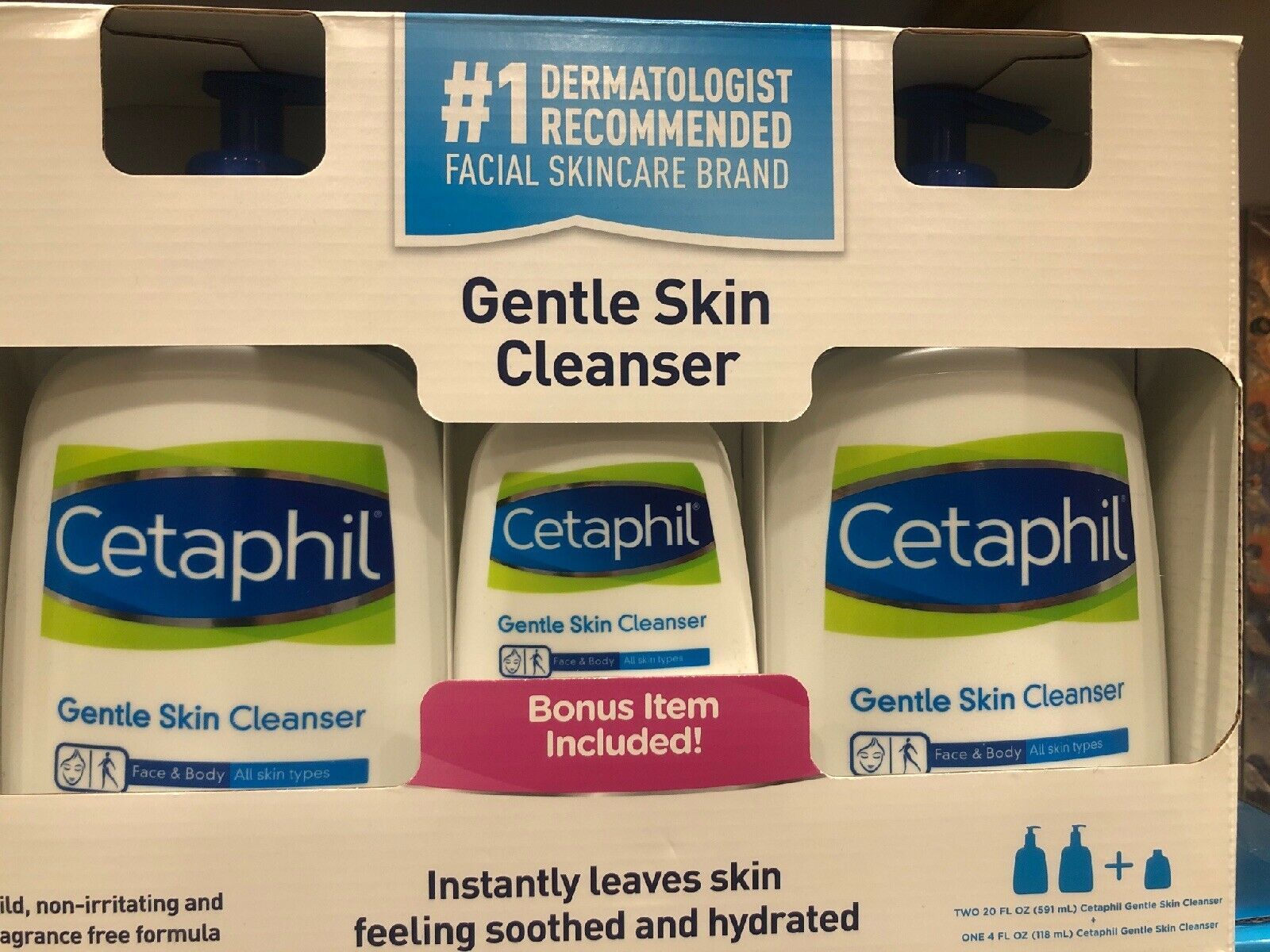 Primary image for Cetaphil Gentle Skin Cleanser 2/20oz