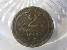 (FC-1041) 1900 Austria: 2 Heller - $3.50