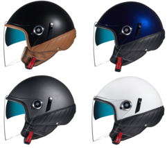 Nexx SX.60 Artizan Open Face Motorcycle Helmet (XS-2XL) (4 Colors) - £168.33 GBP