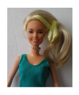 1997 Vintage Sabrina the Teenage Witch Doll Hasbro Floral Teal Barbie Dress - £11.68 GBP