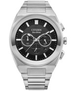 Citizen Eco-Drive Men&#39;s Chronograph Modern Axiom Stainless Steel Bracele... - $3,687.01 MXN