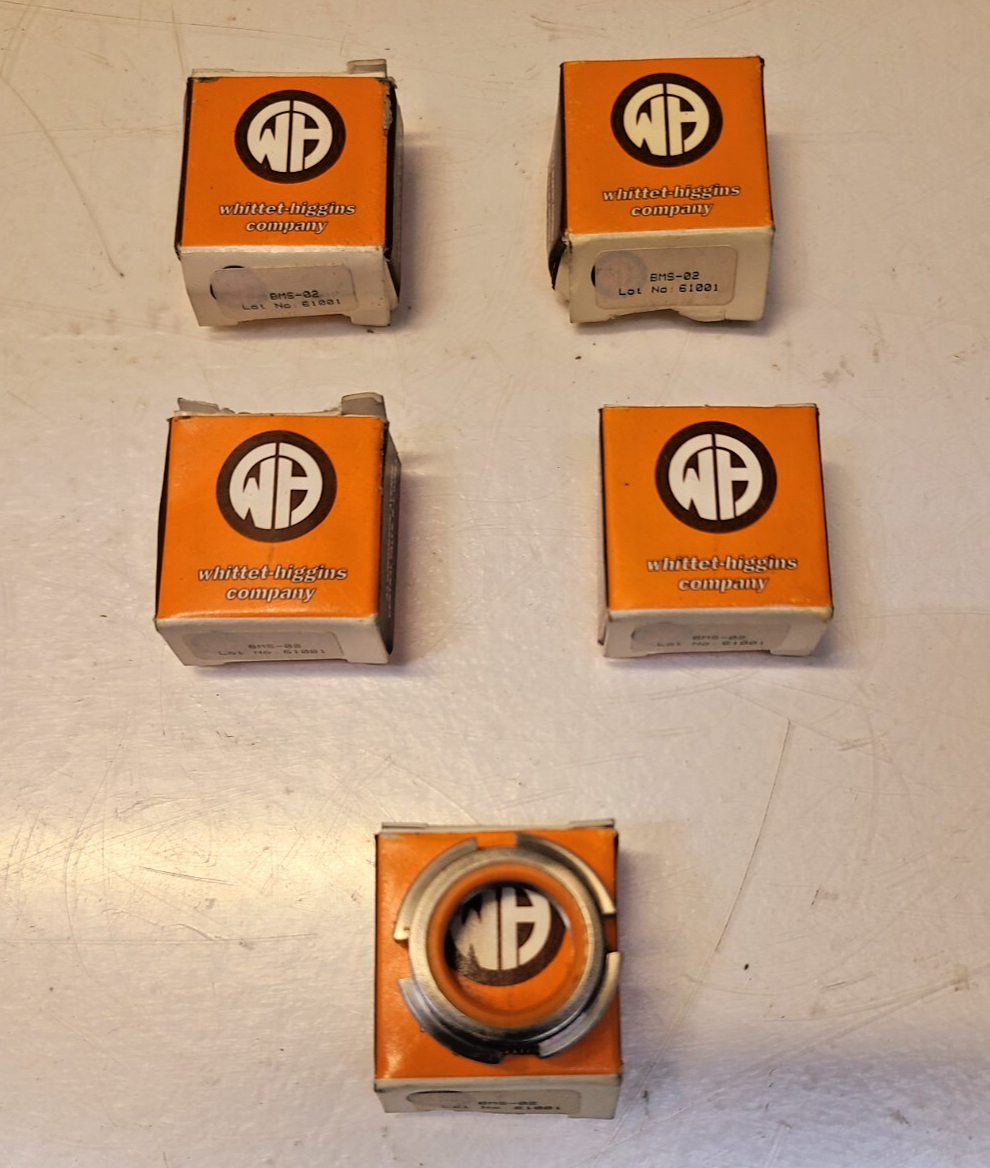 5 Quantity of Whittet-Higgins Bearhug Locknuts BMS-02 (5 Qty) - $49.99