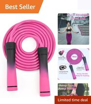 1LB Weighted Jump Rope - Ergonomic One for MMA, Boxing, and Fitness Work... - $27.67