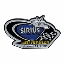 2002 Sirius At The Glen Watkins Glen Speedway NY NASCAR Racing Enamel Hat Pin - $7.95