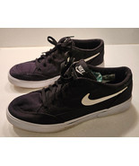 Nike GTS 16 TXT Mens Sz 13 Canvas Sneakers Shoes Black White 840300-010 ... - $59.99
