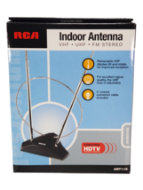 Indoor Antenna VHF/UHF/FM Stereo Terrestrial 75 Ohm HDTV RCA ANT115 - $13.14