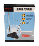 Indoor Antenna VHF/UHF/FM Stereo Terrestrial 75 Ohm HDTV RCA ANT115 - $17.94 CAD