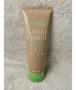 Bath &amp; Body Works Essential Oils Almond Vanilla Olive Oil Body Cream 8oz... - $469.27 MXN