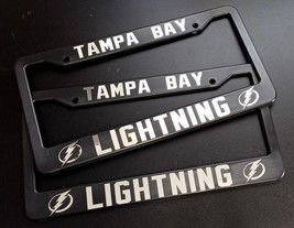 Set of 2 - Tampa Bay Lightning Car License Plate Frames Vehicle Accessories - $25.19+