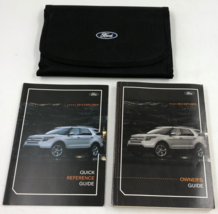 2012 Ford Explorer Owners Manual Handbook Set with Case OEM J03B43010 - $35.99