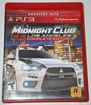 Playstation 3 -MIDNIGHT Club Los Angeles Complete Edition (Complete With Manual) - £15.80 GBP