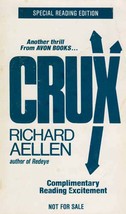 [Advance Reading Copy] Crux by Richard Aellen / 1991 Paperback Thriller - £3.59 GBP
