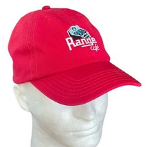 The Range Cafe Albuquerque, NM Red 100% Cotton Embroidered Logo Baseball Cap - £27.62 GBP